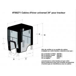 Bercomac winter cab 700271 Bercomac - 3